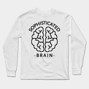 Sophisticated Brain Long Sleeve T-Shirt